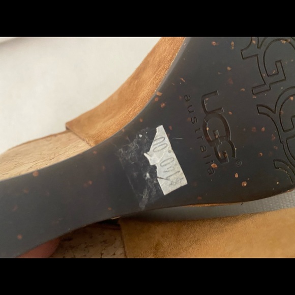 Ugg Wedge sandals with back strap - Picture 4 of 7